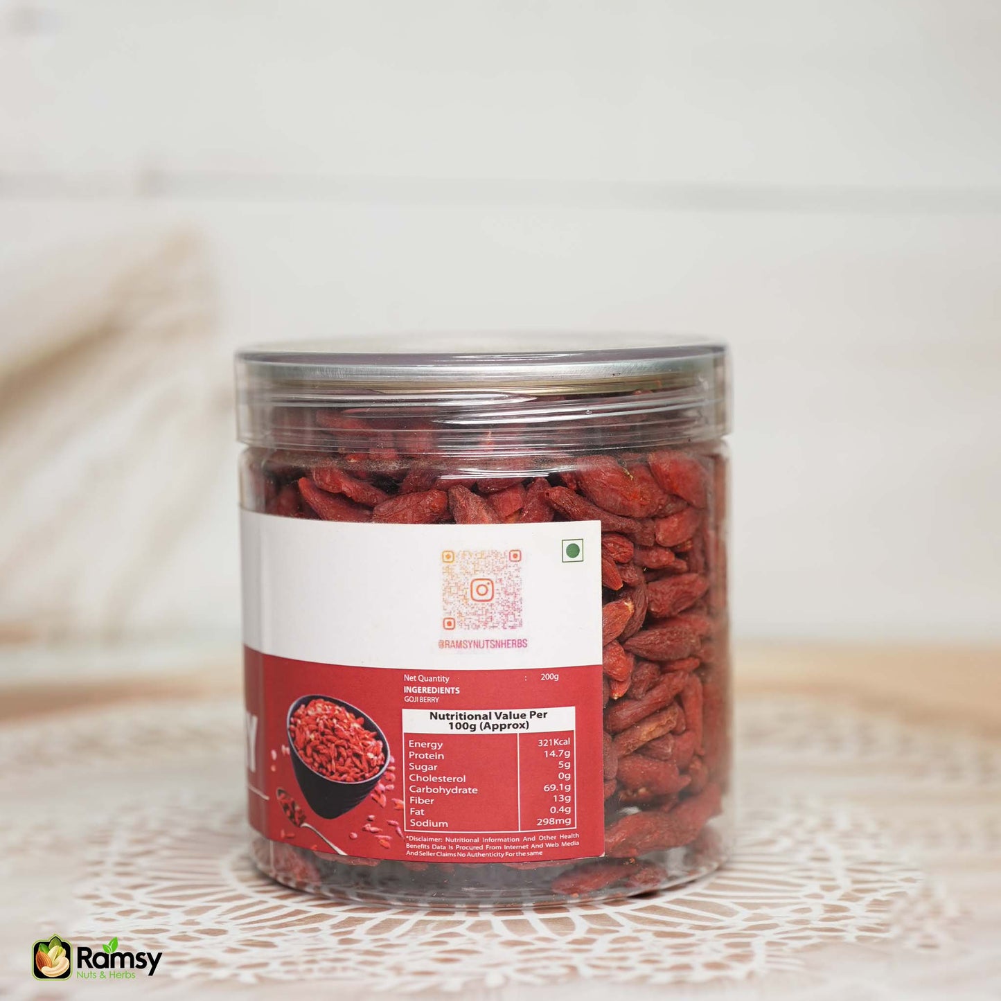 Dried Goji Berries | Premium Antioxidant-Rich Superfood