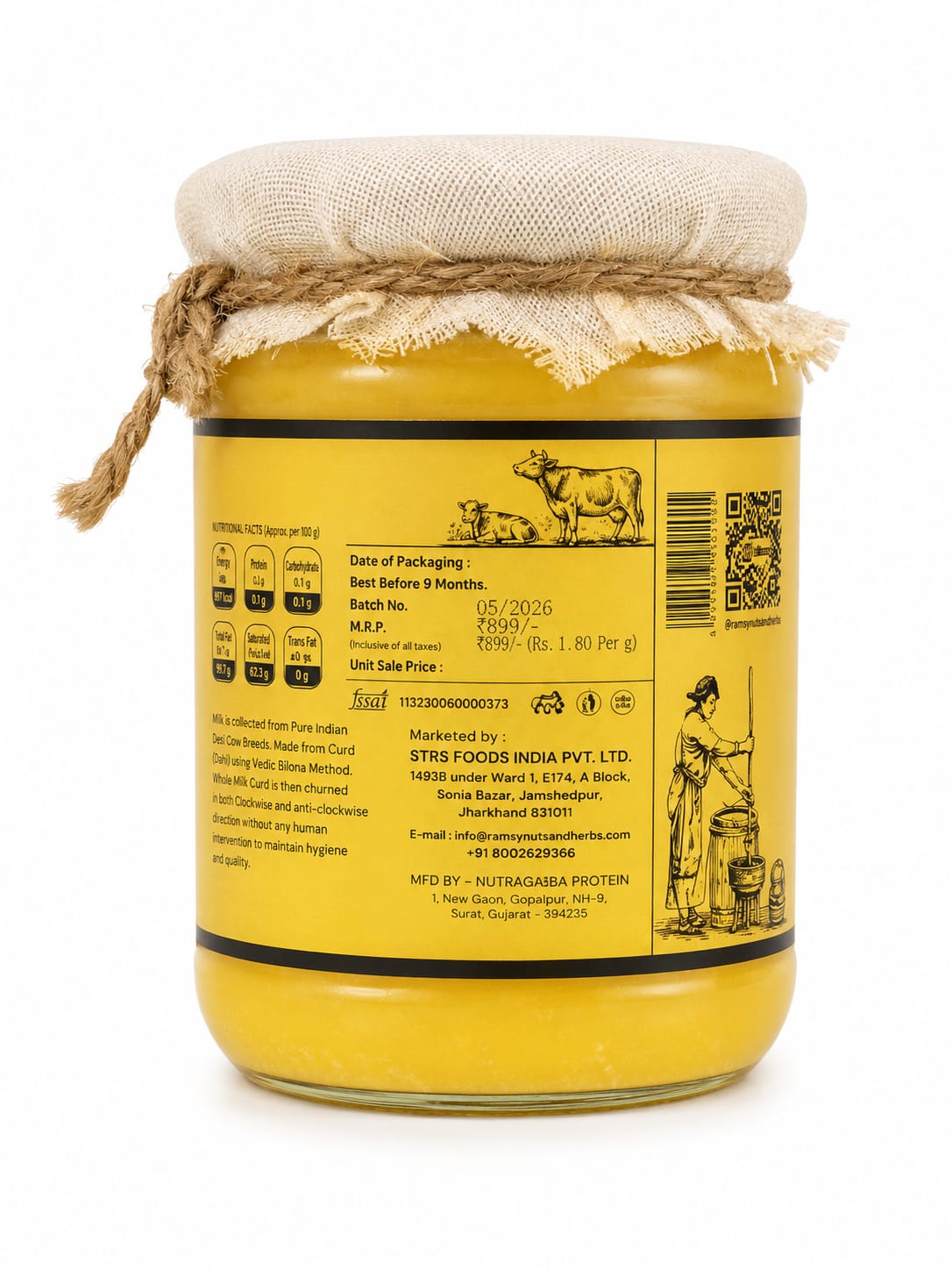 Ramsy A2 Cow Ghee