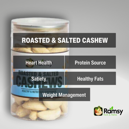 ROASTED & SALTED CASHEWS