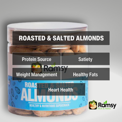 ROASTED & SALTED ALMONDS