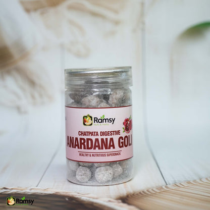 Anardana Goli | Tangy Pomegranate Digestive Candy