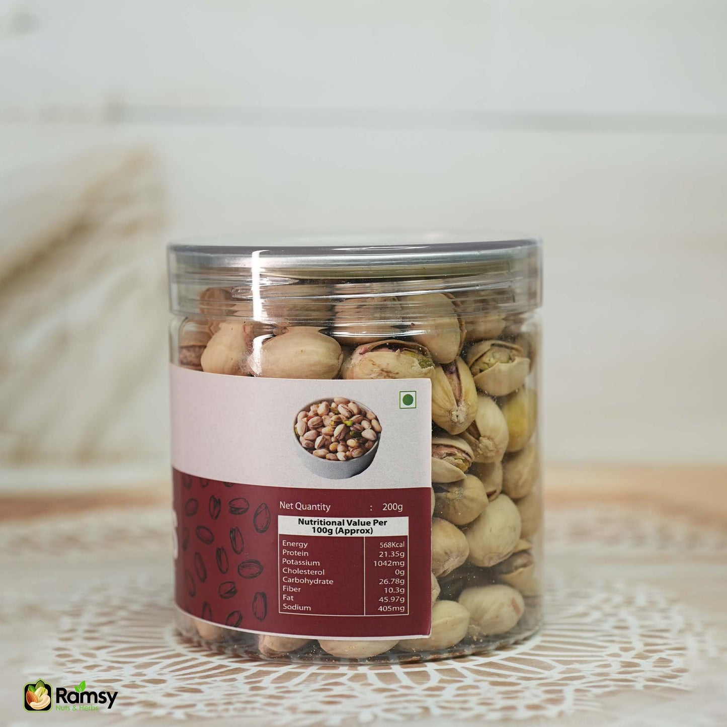 Roasted And Salted Pistachios