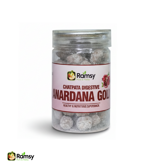 Anardana Goli | Tangy Pomegranate Digestive Candy