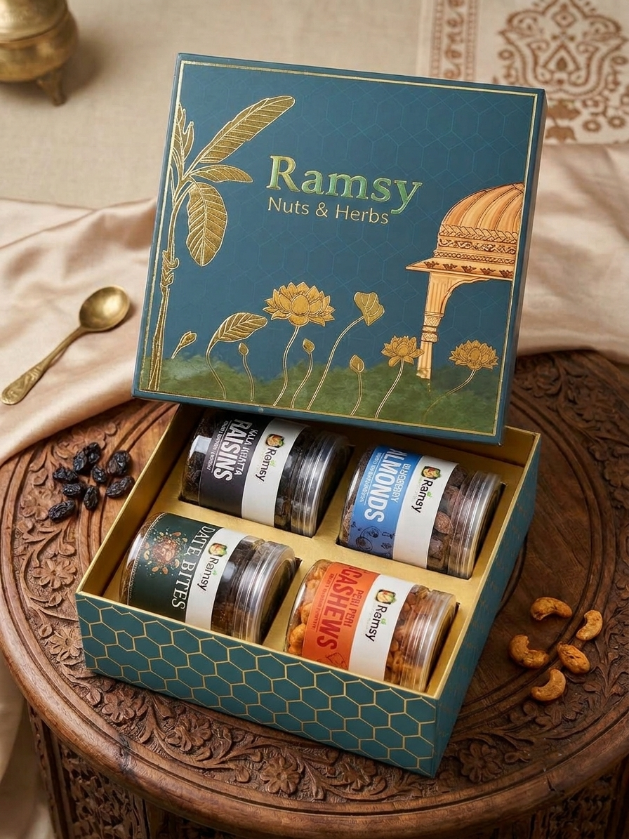 Luxury Assorted Dry Fruits & Superfoods Festive Hamper