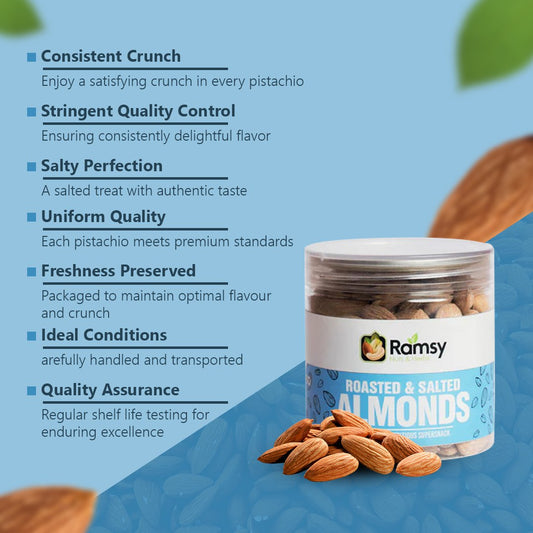 ROASTED & SALTED ALMONDS