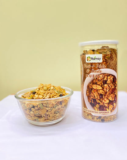FRUIT + NUT & SEEDS MUESLI