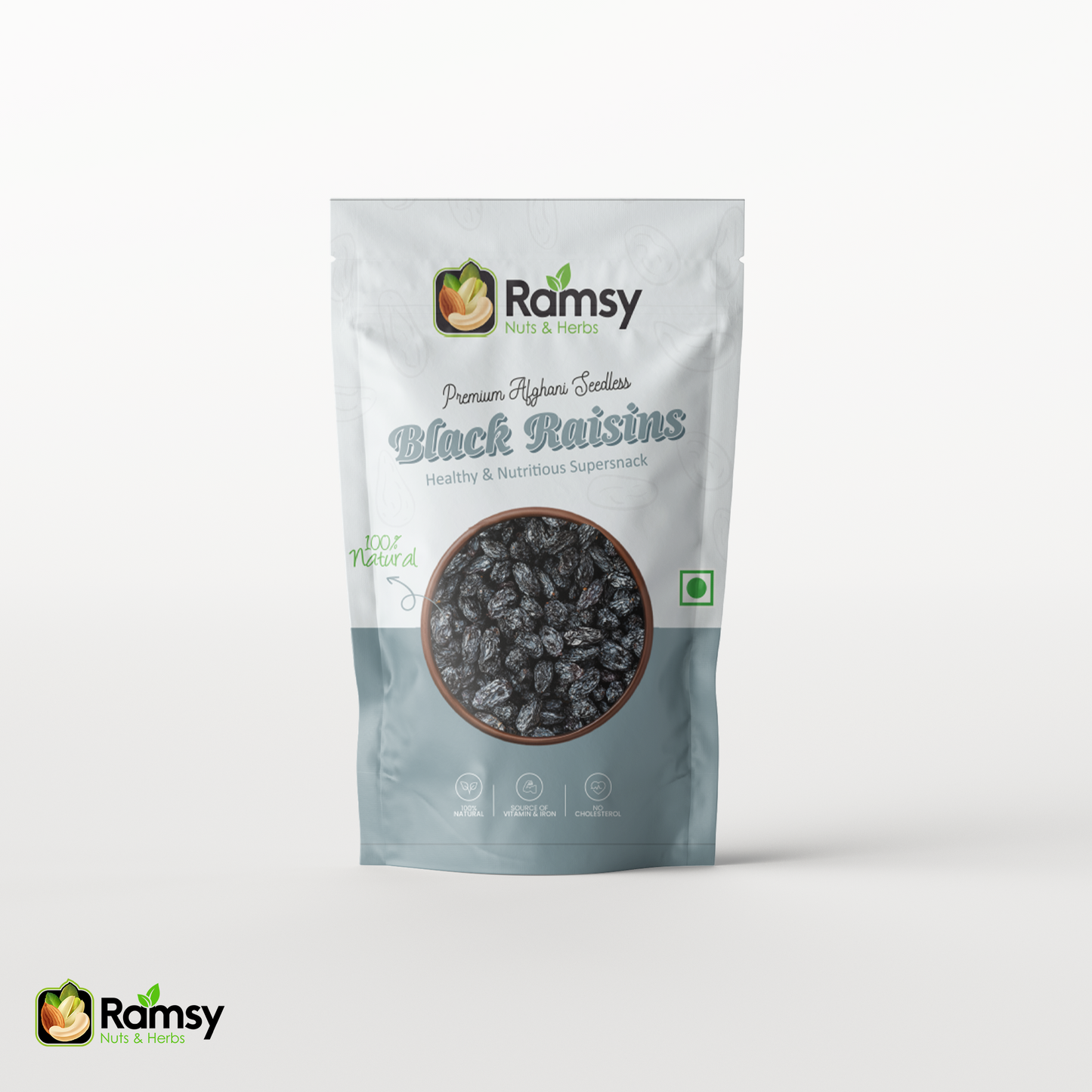 Premium Afghani Black Raisins | 100% Natural & Seedless Kali Kishmish