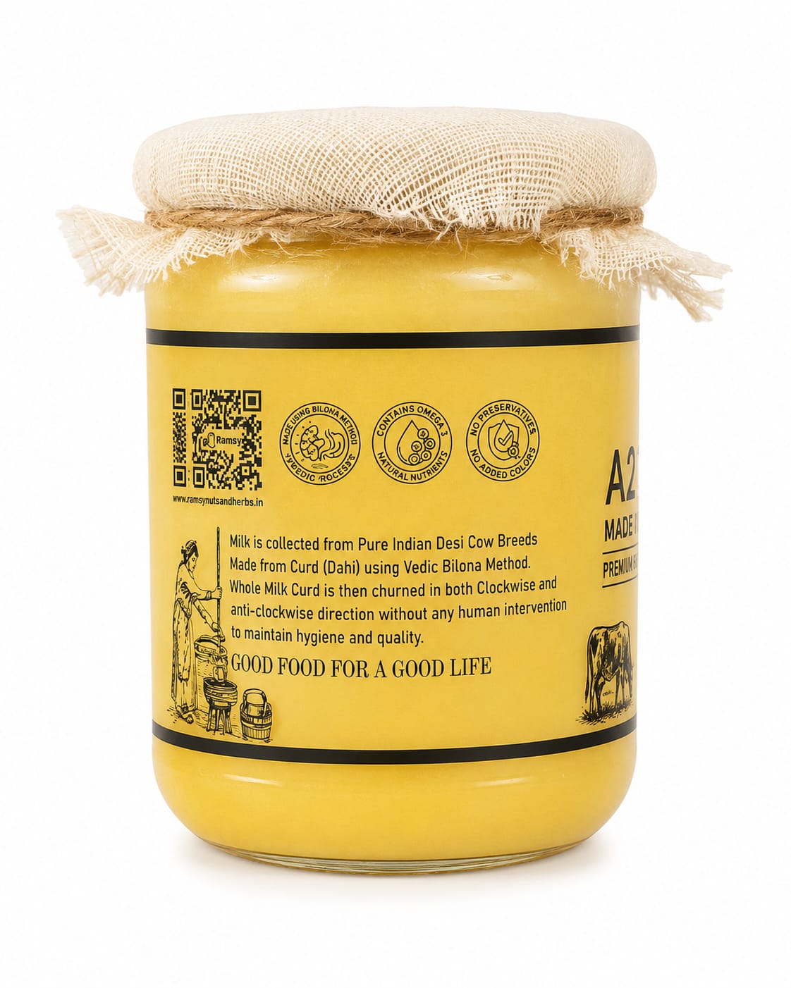 Ramsy A2 Cow Ghee